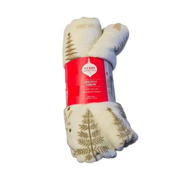 Merry Moments 50 x 60 Throw Blanket - Picture 2 of 2